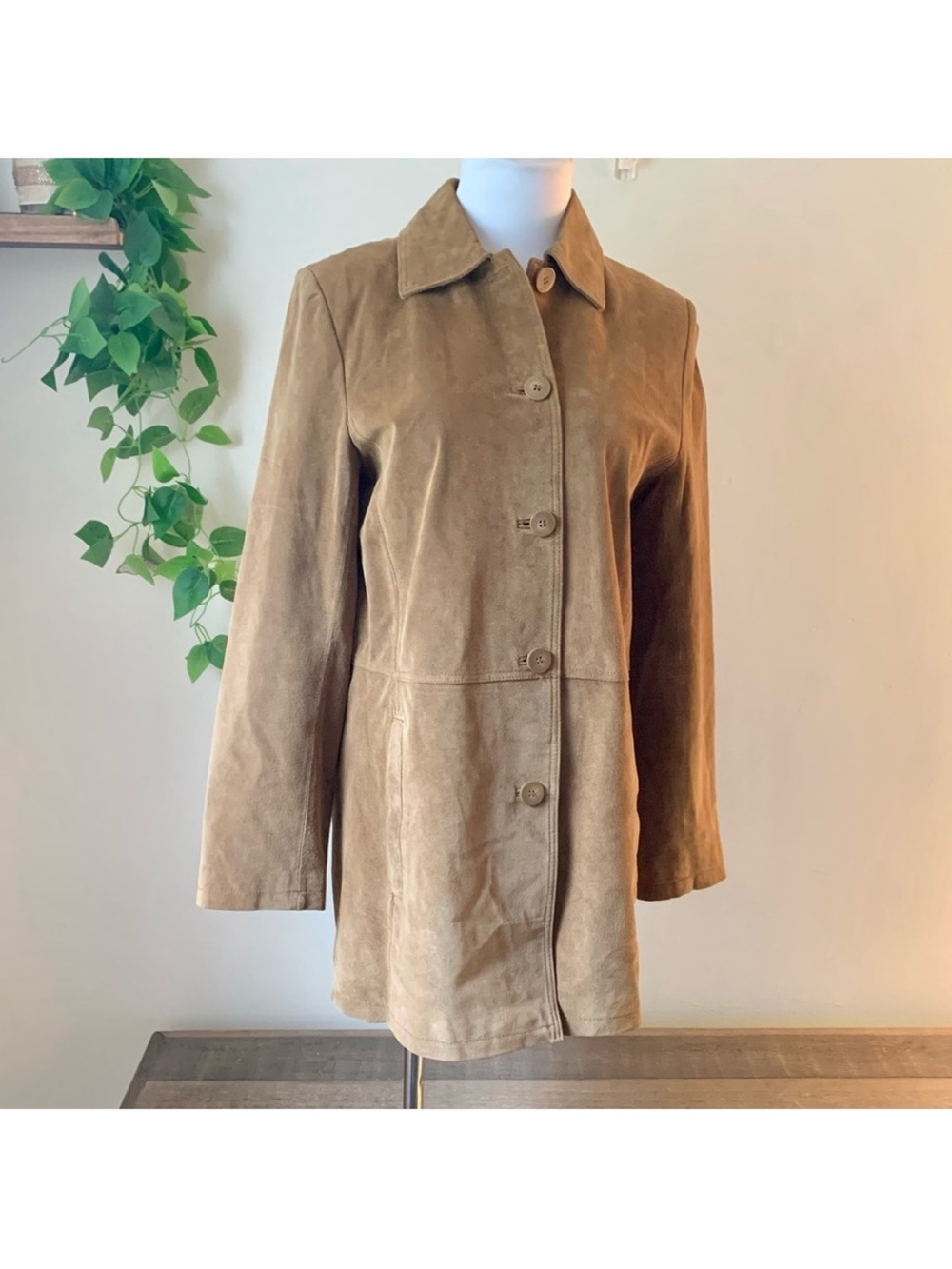 Bernardo Suede Jacket